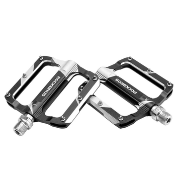 Pedales de Plataforma ROCKBROS de Aluminio – Pedales Antideslizantes para MTB y Trail