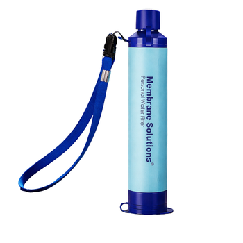 Filtro de Agua Portátil Tipo Straw para Camping y Trekking